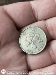 MaxSold Auction: 5 dollar Hong Kong Coin  - South Frontenac (Ontario, Canada) SELLER MANAGED Downsizing Online Auction - Battersea Road
