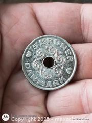 MaxSold Auction: 5 Kronner Danmark coin - South Frontenac (Ontario, Canada) SELLER MANAGED Downsizing Online Auction - Battersea Road