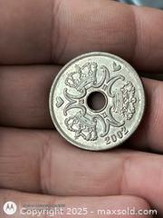 MaxSold Auction: 5 Kronner Danmark coin - South Frontenac (Ontario, Canada) SELLER MANAGED Downsizing Online Auction - Battersea Road