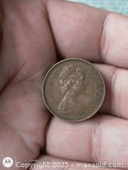 MaxSold Auction: Copper 2 pence coin of England  - South Frontenac (Ontario, Canada) SELLER MANAGED Downsizing Online Auction - Battersea Road