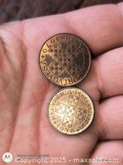 MaxSold Auction: Gem mint copper coin lot 1970s 50 Centavos 1 Escodos  - South Frontenac (Ontario, Canada) SELLER MANAGED Downsizing Online Auction - Battersea Road