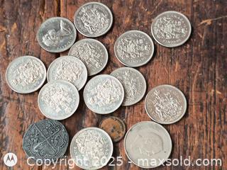 MaxSold Auction: lot of Canada 50 cent coins Mint - South Frontenac (Ontario, Canada) SELLER MANAGED Downsizing Online Auction - Battersea Road