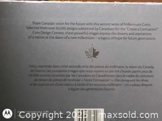 MaxSold Auction: millenium 2000 Quarter Set provinces mint in the box - South Frontenac (Ontario, Canada) SELLER MANAGED Downsizing Online Auction - Battersea Road