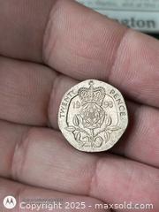 MaxSold Auction: Rose of England 20 Pence Coin higher grade - South Frontenac (Ontario, Canada) SELLER MANAGED Downsizing Online Auction - Battersea Road