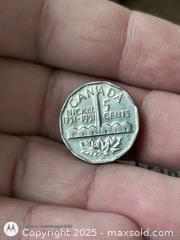 MaxSold Auction: UNC 1951 Canadian Sudbury mine 5 cent - South Frontenac (Ontario, Canada) SELLER MANAGED Downsizing Online Auction - Battersea Road