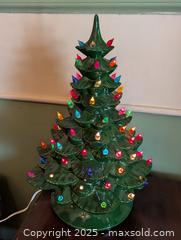 MaxSold Auction: 1970s CERAMIC CHRISTMAS TREE - Loyalist (Ontario, Canada) SELLER MANAGED Downsizing Online Auction - Main Street