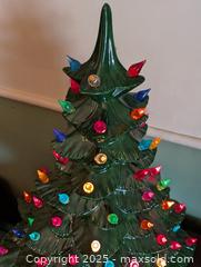 MaxSold Auction: 1970s CERAMIC CHRISTMAS TREE - Loyalist (Ontario, Canada) SELLER MANAGED Downsizing Online Auction - Main Street