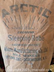 MaxSold Auction: ANTIQUE 1920s CANVAS BAG - Loyalist (Ontario, Canada) SELLER MANAGED Downsizing Online Auction - Main Street