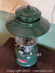 MaxSold Auction: ANTIQUE COLEMAN LANTERN -228F - Loyalist (Ontario, Canada) SELLER MANAGED Downsizing Online Auction - Main Street