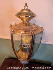 MaxSold Auction: BRASS COACH LAMP WITH MOTION SENSOR - Loyalist (Ontario, Canada) SELLER MANAGED Downsizing Online Auction - Main Street