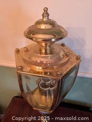 MaxSold Auction: BRASS COACH LAMP WITH MOTION SENSOR - Loyalist (Ontario, Canada) SELLER MANAGED Downsizing Online Auction - Main Street