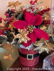 MaxSold Auction: CHRISTMAS DECOR MRS CLAUS AND POINSETTIA - Loyalist (Ontario, Canada) SELLER MANAGED Downsizing Online Auction - Main Street