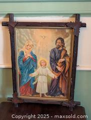 MaxSold Auction: EARLY FOLK ART WOODEN FRAME - Loyalist (Ontario, Canada) SELLER MANAGED Downsizing Online Auction - Main Street