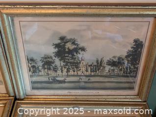 MaxSold Auction: LOT OF 4 VINTAGE FRAMED AMERICAN COLLEGES - Loyalist (Ontario, Canada) SELLER MANAGED Downsizing Online Auction - Main Street