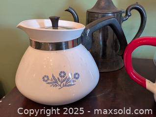 MaxSold Auction: LOT OF ANTIQUE COFFEE& TEA POTS - Loyalist (Ontario, Canada) SELLER MANAGED Downsizing Online Auction - Main Street