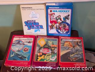 MaxSold Auction: VINTAGE 1980s INTELLIVISION GAMES IN BOXES - Loyalist (Ontario, Canada) SELLER MANAGED Downsizing Online Auction - Main Street