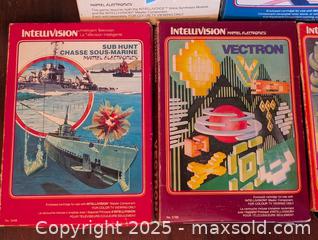 MaxSold Auction: VINTAGE 1980s INTELLIVISION GAMES IN BOXES - Loyalist (Ontario, Canada) SELLER MANAGED Downsizing Online Auction - Main Street