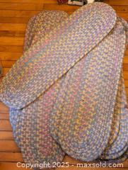 MaxSold Auction: VINTAGE LOT OF 13 BRAIDED STAIR RUNNERS - Loyalist (Ontario, Canada) SELLER MANAGED Downsizing Online Auction - Main Street