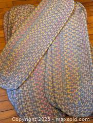 MaxSold Auction: VINTAGE LOT OF 13 BRAIDED STAIR RUNNERS - Loyalist (Ontario, Canada) SELLER MANAGED Downsizing Online Auction - Main Street