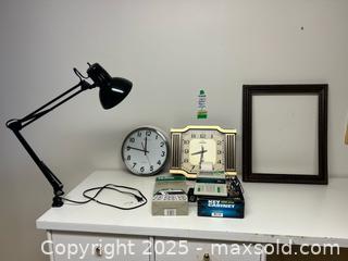 MaxSold Auction: Clocks, Lamp, Frame - Toronto (Ontario, Canada) Downsizing Online Auction - Eden Valley Drive