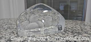MaxSold Auction: Crystal Sculpture Signed - Toronto (Ontario, Canada) Downsizing Online Auction - Eden Valley Drive
