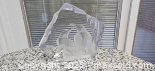 MaxSold Auction: Crystal Sculpture Signed  - Toronto (Ontario, Canada) Downsizing Online Auction - Eden Valley Drive
