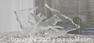 MaxSold Auction: Crystal Sculpture Signed - Toronto (Ontario, Canada) Downsizing Online Auction - Eden Valley Drive