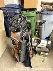 MaxSold Auction: Golf Bag and Caddy B - Toronto (Ontario, Canada) Downsizing Online Auction - Eden Valley Drive