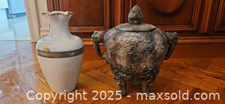 MaxSold Auction: Limoges Vase and Urn - Toronto (Ontario, Canada) Downsizing Online Auction - Eden Valley Drive