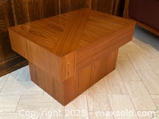 MaxSold Auction: Teak Side Table - Toronto (Ontario, Canada) Downsizing Online Auction - Eden Valley Drive