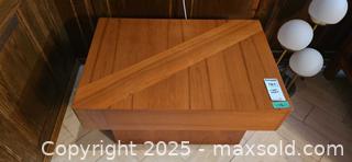 MaxSold Auction: Teak Side Table  - Toronto (Ontario, Canada) Downsizing Online Auction - Eden Valley Drive