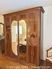 MaxSold Auction: Vintage Art Deco Style Wardrobe D - Toronto (Ontario, Canada) Downsizing Online Auction - Eden Valley Drive