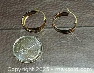 MaxSold Auction: 10K Gold Earrings Marked  - Toronto (Ontario, Canada) PARTNER MANAGED Reseller Online Auction - Queen Street West