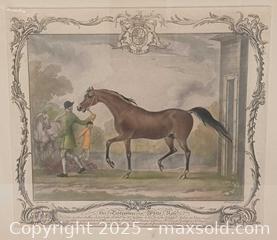 MaxSold Auction: Antique Horse Racing Prints (Irish 1721-1775)-B - Toronto (Ontario, Canada) PARTNER MANAGED Reseller Online Auction - Queen Street West