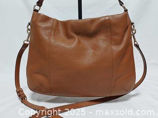 MaxSold Auction: Coach Isabella Brown Leather Crossbody Shoulder Handbag F35809 - Toronto (Ontario, Canada) PARTNER MANAGED Reseller Online Auction - Queen Street West