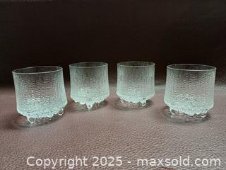 MaxSold Auction: Iittala Ultima Thule Old Fashion Whisky Glasses Set - Toronto (Ontario, Canada) PARTNER MANAGED Reseller Online Auction - Queen Street West