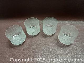 MaxSold Auction: Iittala Ultima Thule Old Fashion Whisky Glasses Set - Toronto (Ontario, Canada) PARTNER MANAGED Reseller Online Auction - Queen Street West