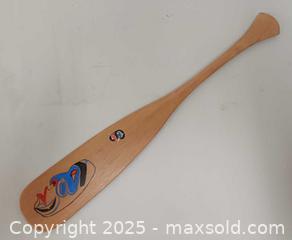 MaxSold Auction: Northwest Coast First Nation Carved Wooden Paddle by Artist Signed - Toronto (Ontario, Canada) PARTNER MANAGED Reseller Online Auction - Queen Street West