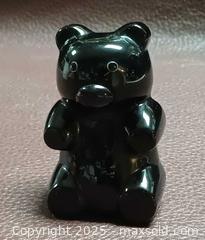 MaxSold Auction: Oynx Carved 3.5" Teddy Bear Figurine  - Toronto (Ontario, Canada) PARTNER MANAGED Reseller Online Auction - Queen Street West