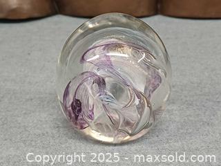 MaxSold Auction: Robert Herld Mini 2.25" Paperweight  - Toronto (Ontario, Canada) PARTNER MANAGED Reseller Online Auction - Queen Street West