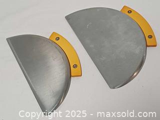 MaxSold Auction: Vintage Art Deco Chase Chrome Butterscotch Bakelite Silent Butler Crumb Trays Set - Toronto (Ontario, Canada) PARTNER MANAGED Reseller Online Auction - Queen Street West