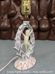 MaxSold Auction: Vintage Art Deco Figurine Porcelain Small Table Lamp - Toronto (Ontario, Canada) PARTNER MANAGED Reseller Online Auction - Queen Street West