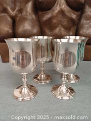 MaxSold Auction: Vintage Made in Denmark Silverplated Wine Goblets and Jacob Bang Kastrup Lot - Toronto (Ontario, Canada) PARTNER MANAGED Reseller Online Auction - Queen Street West