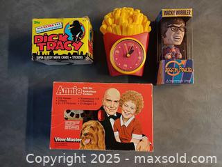 MaxSold Auction: Vintage McDonald&#39;s French Fried Clock and More Lot - Toronto (Ontario, Canada) PARTNER MANAGED Reseller Online Auction - Queen Street West