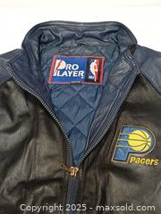 MaxSold Auction: Vintage Pro Player NBA Indiana Pacers Leather Jacket XL - Toronto (Ontario, Canada) PARTNER MANAGED Reseller Online Auction - Queen Street West