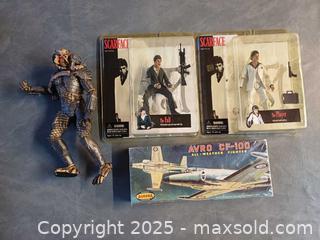 MaxSold Auction: Vintage Scarface Action Figures and More Lot - Toronto (Ontario, Canada) PARTNER MANAGED Reseller Online Auction - Queen Street West