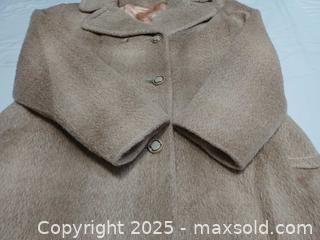MaxSold Auction: Vintage Sear Women's Pure Mohair Long Coat  - Toronto (Ontario, Canada) PARTNER MANAGED Reseller Online Auction - Queen Street West