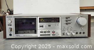MaxSold Auction: Vintage Sony Tape Deck M TC-K81 - Toronto (Ontario, Canada) PARTNER MANAGED Reseller Online Auction - Queen Street West