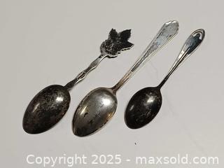 MaxSold Auction: Vintage Sterling Silver Collectible Spoons &#38; Cross and Parker Pens Lor - Toronto (Ontario, Canada) PARTNER MANAGED Reseller Online Auction - Queen Street West