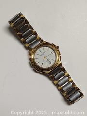 MaxSold Auction: Yves Saint Laurent YSL Gold Bezel Stainless Steel Men&#39;s Watch - Toronto (Ontario, Canada) PARTNER MANAGED Reseller Online Auction - Queen Street West